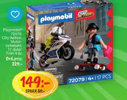 Leklust Playmobil® 72079 City Action erbjuda