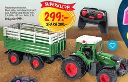 Leklust Radiostyrd traktor erbjuda