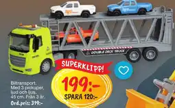 Leklust Biltransport erbjuda
