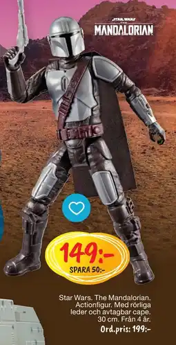 Leklust Star Wars The Mandalorian Actionfigur erbjuda