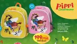 Leklust Pippi Ryggsäck erbjuda