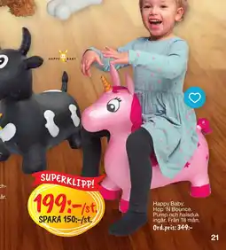 Leklust Happy Baby Hop 'N Bounce erbjuda