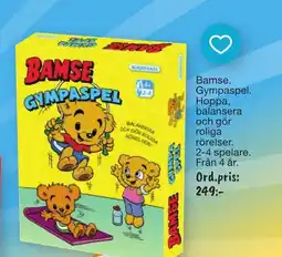 Leklust Bamse Gympaspel erbjuda