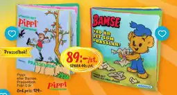 Leklust Pippi eller Bamse Prasselbok erbjuda