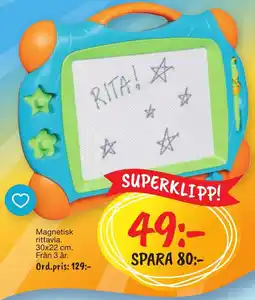 Leklust Magnetisk rittavla erbjuda
