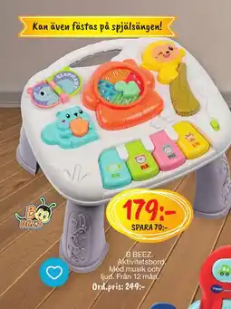 Leklust B BEEZ Aktivitetsbord erbjuda