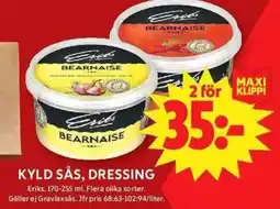 ICA Maxi ERIKS Kyld sås, dressing erbjuda