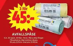 ICA Maxi ICA Avfallspåse erbjuda