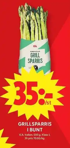 ICA Maxi ICA Grillsparris i bunt erbjuda