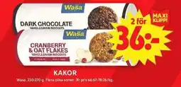 ICA Maxi WASA Kakor erbjuda