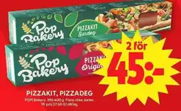 ICA Maxi POP! BAKERY Pizzakit, pizzadeg erbjuda