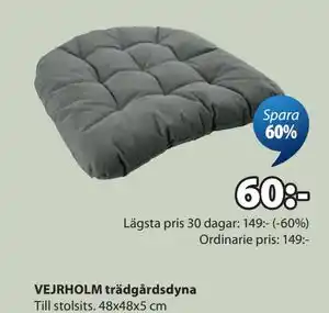 JYSK VEJRHOLM trädgårdsdyna erbjuda