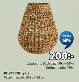 JYSK ROVTERNE lykta erbjuda