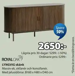 JYSK LYNGVIG skänk erbjuda
