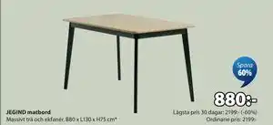 JEGIND matbord