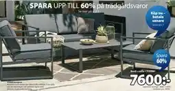 JYSK VONGE loungeset erbjuda