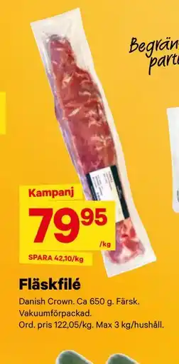 City Gross Fläskfilé erbjuda