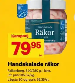 City Gross Handskalade räkor erbjuda