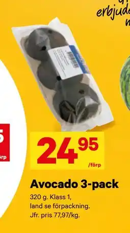 City Gross Avocado 3-pack erbjuda
