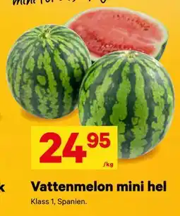 City Gross Vattenmelon mini hel erbjuda