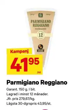 City Gross Parmigiano Reggiano erbjuda