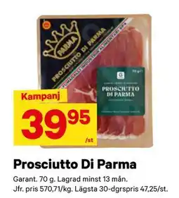 City Gross Prosciutto Di Parma erbjuda