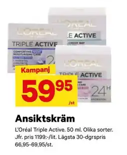 City Gross Ansiktskräm erbjuda
