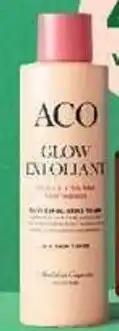 ICA Maxi ACO Glow exfoliant toner erbjuda
