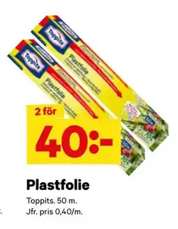 City Gross Plastfolie erbjuda