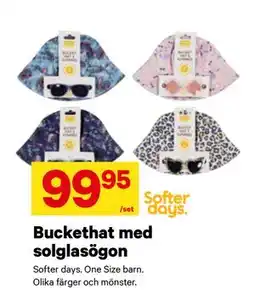 City Gross Buckethat med solglasögon erbjuda