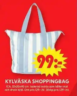 ICA Maxi Kylväska shoppingbag erbjuda