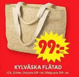ICA Maxi Kylväska flätad erbjuda