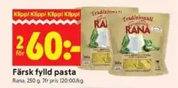 ICA Kvantum RANA Färsk fylld pasta erbjuda
