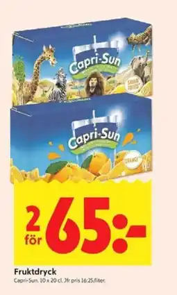 ICA Kvantum CAPRI-SUN Fruktdryck erbjuda