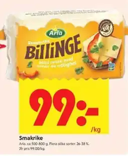 ICA Kvantum ARLA Smakrike erbjuda