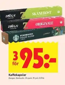 ICA Kvantum Kaffekapslar erbjuda