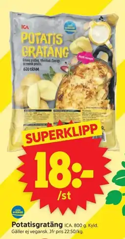 ICA Supermarket ICA Potatisgratäng erbjuda