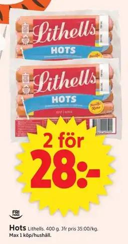 ICA Supermarket LITHELLS Hots erbjuda