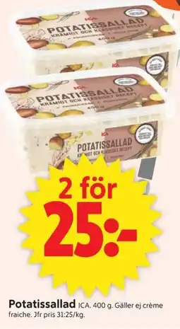 ICA Supermarket ICA Potatissallad erbjuda