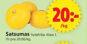 ICA Supermarket Satsumas erbjuda