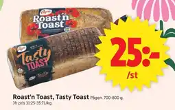 ICA Supermarket PÅGEN Roast'n toast, tasty toast erbjuda