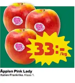 Coop Äpplen pink lady erbjuda