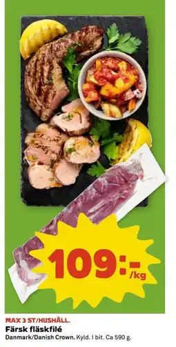 Coop Färsk fläskfilé erbjuda