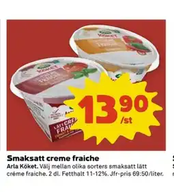 Coop ARLA Smaksatt creme fraiche erbjuda