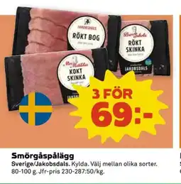 Coop Smörgåspålägg erbjuda