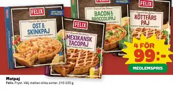 Coop FELIX Matpaj erbjuda