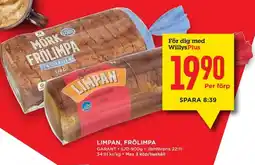 Willys GARANT Limpan, frölimpa erbjuda