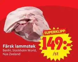 Nya Pulsen Färsk lammstek erbjuda