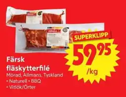 Nya Pulsen ALLMANS Färsk fläskytterfilé erbjuda