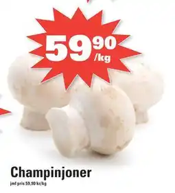 Nära dej Champinjoner erbjuda